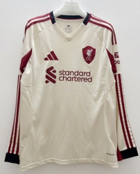 2526 LI away LONG SLEEVE fans version soccer jersey